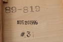 73246: STICKLEY Mission Oak 4 Drawer Server
