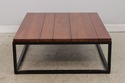 73247: RALPH LAUREN Industrial Wood Top Coffee Tab