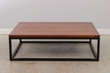73247: RALPH LAUREN Industrial Wood Top Coffee Tab