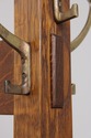 73253: STICKLEY Mission Oak Double Coat Rack Hall 