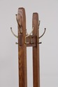 73253: STICKLEY Mission Oak Double Coat Rack Hall 