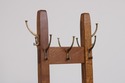 73253: STICKLEY Mission Oak Double Coat Rack Hall 