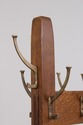 73253: STICKLEY Mission Oak Double Coat Rack Hall 