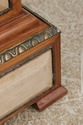 F73254: Pair Vintage Marble Panel Neoclassical Ped