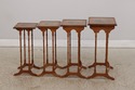 L73256: Set Of 4 Adams Style Paint Decorated Satin