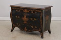 L73257: MAITLAND SMITH Louis XV Style Black & Gold