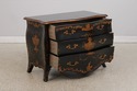L73257: MAITLAND SMITH Louis XV Style Black & Gold