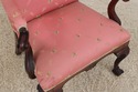 73258: Georgian Chippendale Style Mahogany Arm Cha