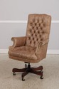 F73259: LEXINGTON Tufted Leather Executive Desk Ch
