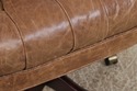 F73259: LEXINGTON Tufted Leather Executive Desk Ch