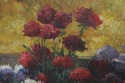 F73261: Large Oil On Canvas Still Life Fruit & Flo