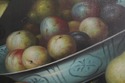 F73264: Oil On Canvas Still Life Painting of Fruit
