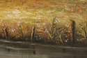 F73265: Vintage Oil on Canvas Painting of Farmhous