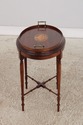 F73268: English Edwardian Inlaid Mahogany Oval Tra