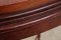F73268: English Edwardian Inlaid Mahogany Oval Tra