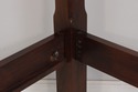 73277: Rice Carved King Size Carved Mahogany Poste