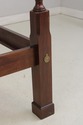 73277: Rice Carved King Size Carved Mahogany Poste