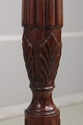73277: Rice Carved King Size Carved Mahogany Poste