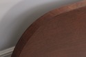 73277: Rice Carved King Size Carved Mahogany Poste