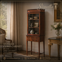 LF73278: Antique Edwardian 2 Drawer Inlaid Mahogan