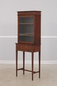 F73279: Antique Edwardian 2 Drawer Inlaid Mahogany