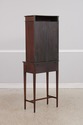 F73279: Antique Edwardian 2 Drawer Inlaid Mahogany