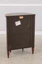 L73270: TROSBY Inlaid Yew Wood Demilune Cabinet Co