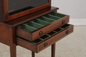 F73279: Antique Edwardian 2 Drawer Inlaid Mahogany