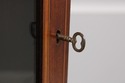 F73279: Antique Edwardian 2 Drawer Inlaid Mahogany