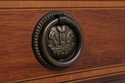 F73279: Antique Edwardian 2 Drawer Inlaid Mahogany