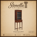 F73279: Antique Edwardian 2 Drawer Inlaid Mahogany