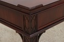 L73293: Pair of BAKER Chippendale Mahogany Lamp Ta