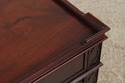 L73293: Pair of BAKER Chippendale Mahogany Lamp Ta