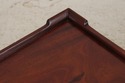 L73293: Pair of BAKER Chippendale Mahogany Lamp Ta