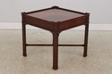 L73293: Pair of BAKER Chippendale Mahogany Lamp Ta
