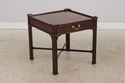 L73293: Pair of BAKER Chippendale Mahogany Lamp Ta