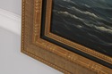 F73294: Artist Signed Oil On Canvas Tall Ships Pai