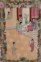 F73302: Antique Chinese Familia Rose Umbrella Stan