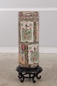 F73302: Antique Chinese Familia Rose Umbrella Stan