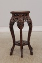 LF73310: Chinese Antique Hexagonal Carved Plant St