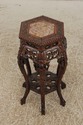 LF73310: Chinese Antique Hexagonal Carved Plant St