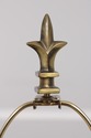 F73312: Pair Of Bronze Empire Style Candestick Lam