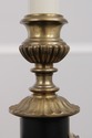 F73312: Pair Of Bronze Empire Style Candestick Lam