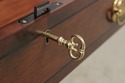 L73339: JASPER Federal Mahogany Secretary Desk Boo