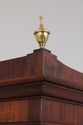 L73339: JASPER Federal Mahogany Secretary Desk Boo