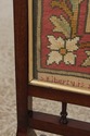F73345: Antique English Mahogany Needlepoint