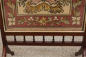 F73345: Antique English Mahogany Needlepoint