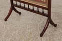 F73345: Antique English Mahogany Needlepoint