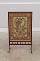 F73345: Antique English Mahogany Needlepoint