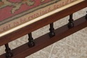 F73345: Antique English Mahogany Needlepoint
